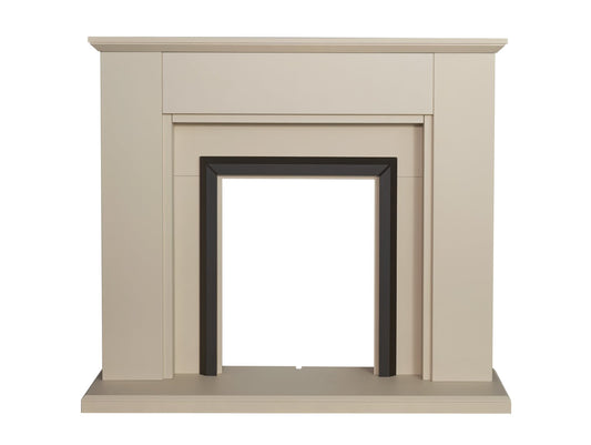 Adam Greenwich Fireplace in Stone Effect, 45 Inch