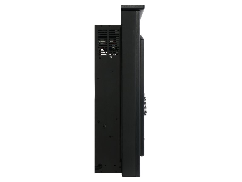Adam Holston Electric Inset Stove Side View