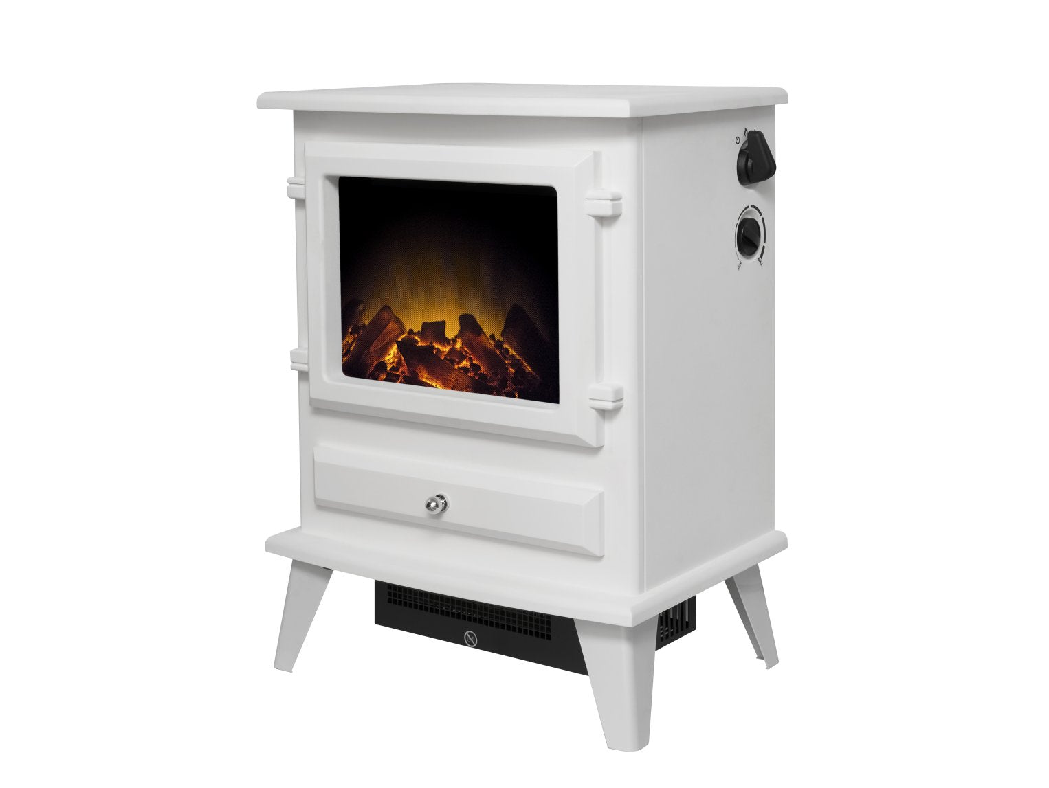 Adam Hudson Electric Stove Textured White