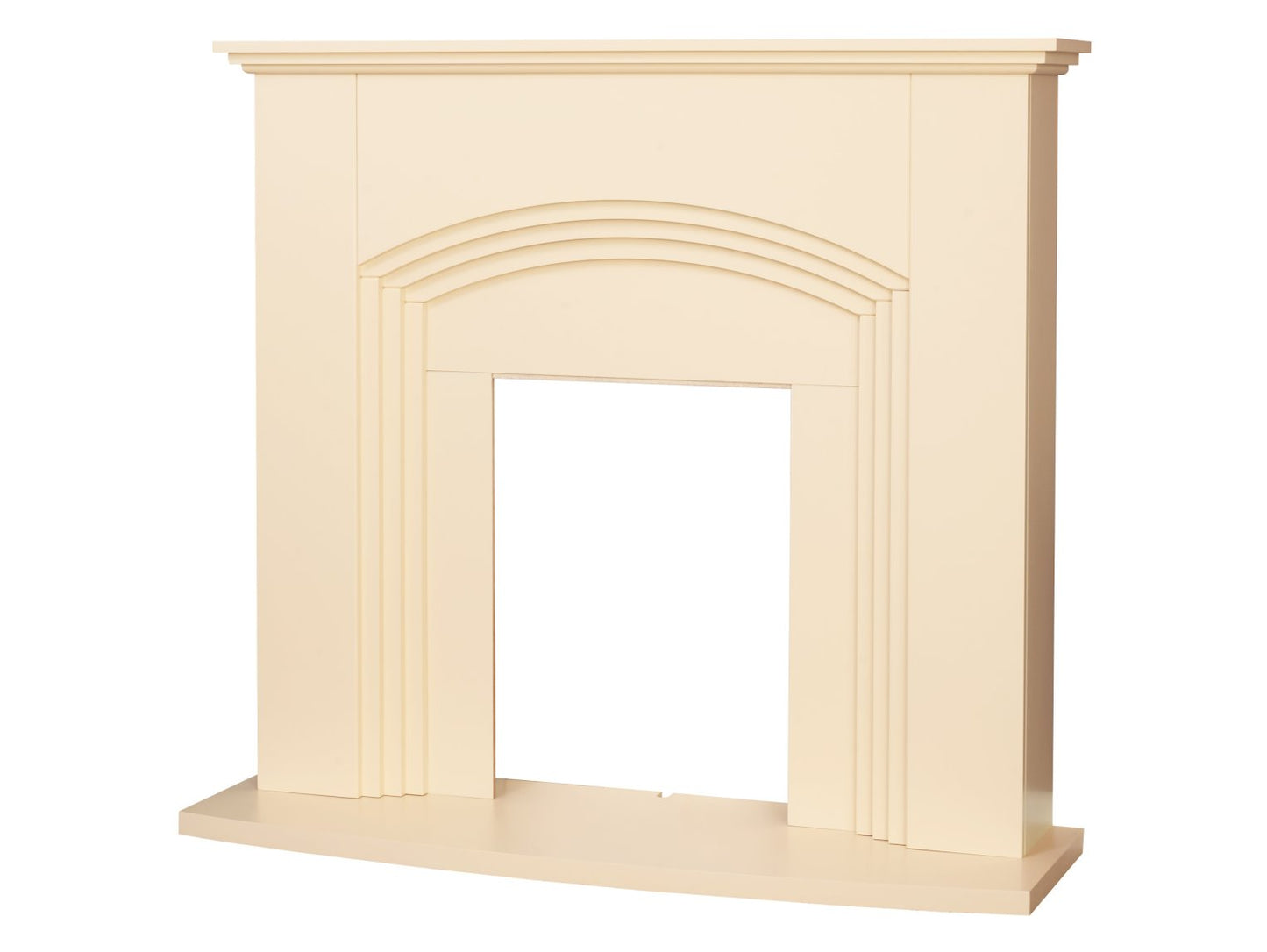 Adam Kirkdale Fireplace Cream / Ivory 45"