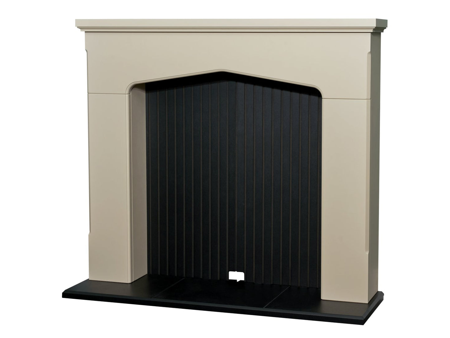Adam Ludlow Stove Fireplace Stone Effect, 48"