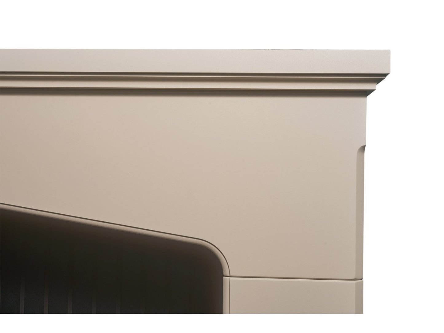 Adam Ludlow Stove Fireplace Stone Effect, 48"
