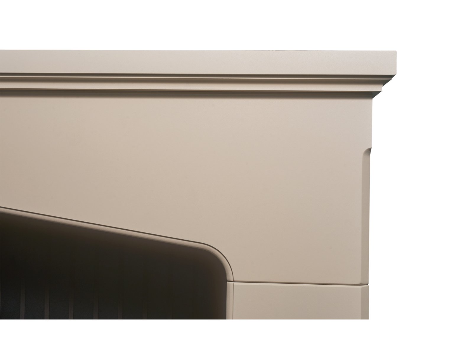 Adam Ludlow Stove Fireplace Stone Effect, 48"