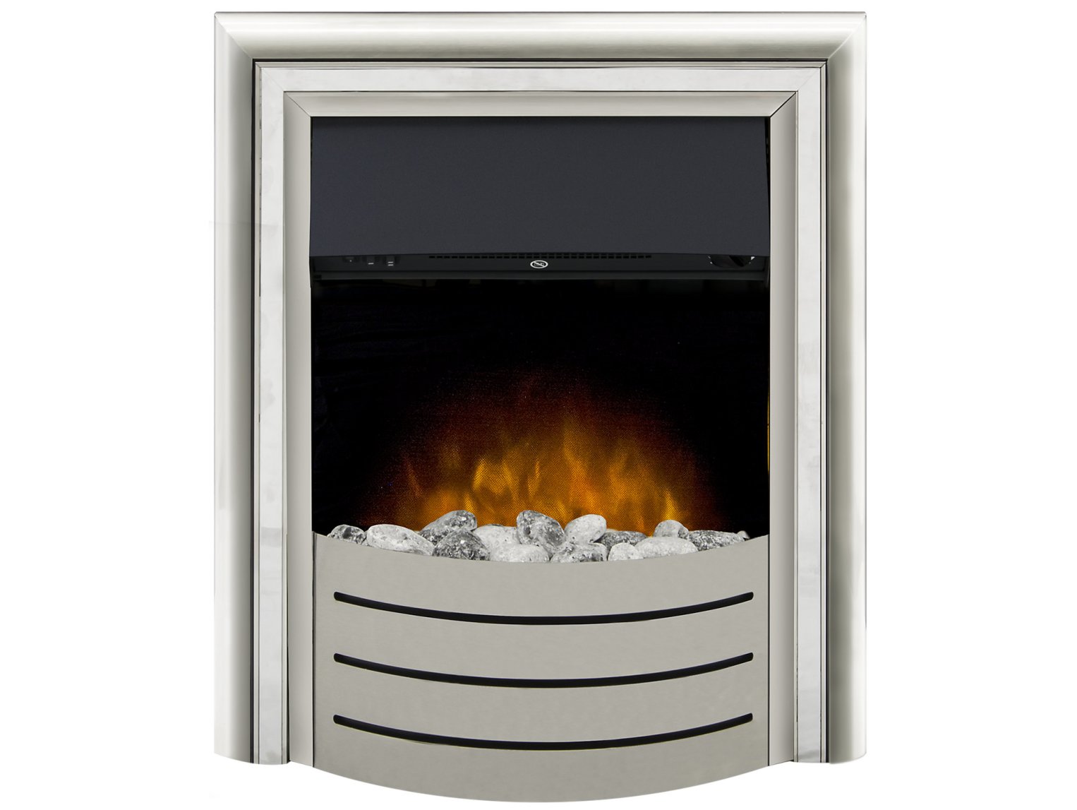 Adam Lynx 3-in-1 Electric Fire Grey