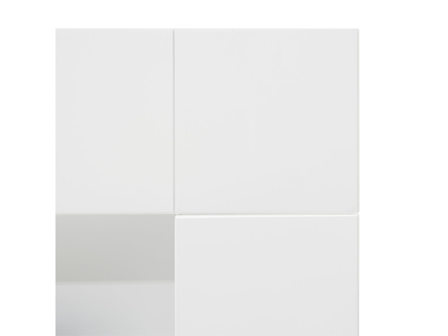 Adam Malmo Fireplace Pure White & Black/Pure White, 39"