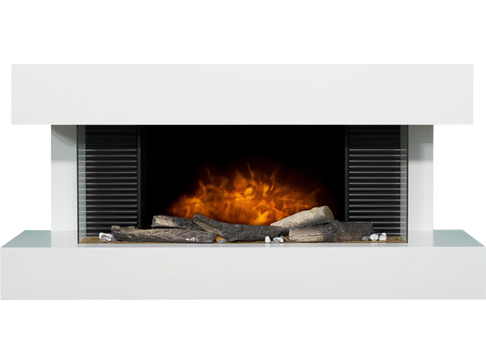 Adam Manola XL Pure White Wall Mounted Electric Suite, 48 Inch