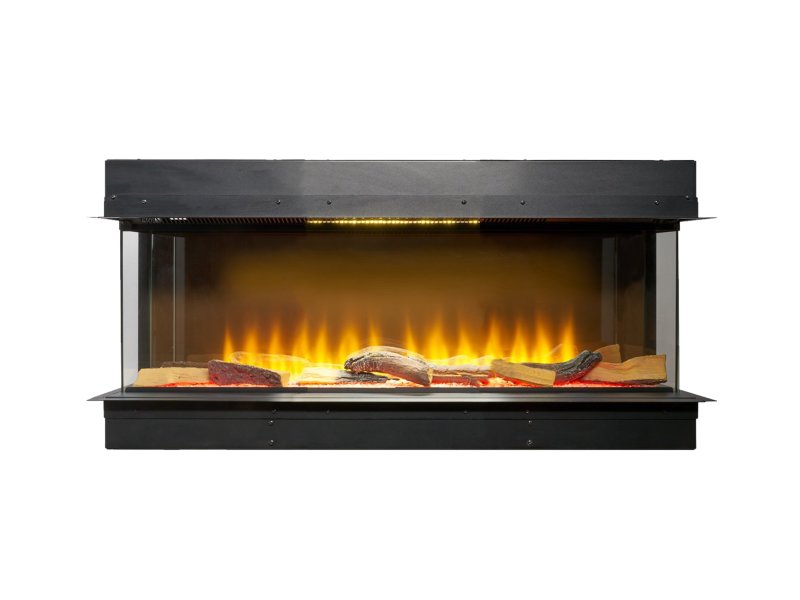 Adam Sahara Electric Inset Media Wall Panoramic Fire 31 Inch 750mm