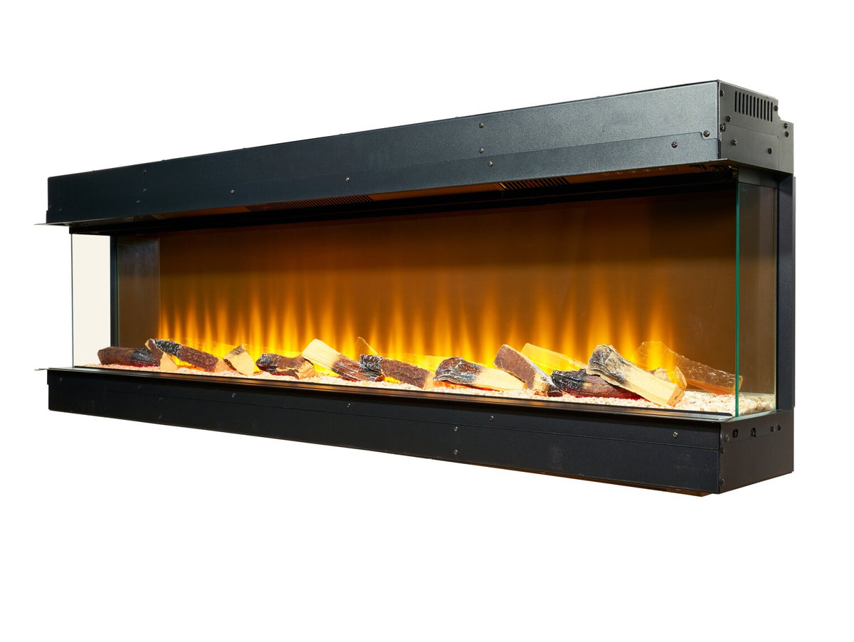 Adam Sahara Electric Inset Media Wall Panoramic Fire 42 Inch 1000mm