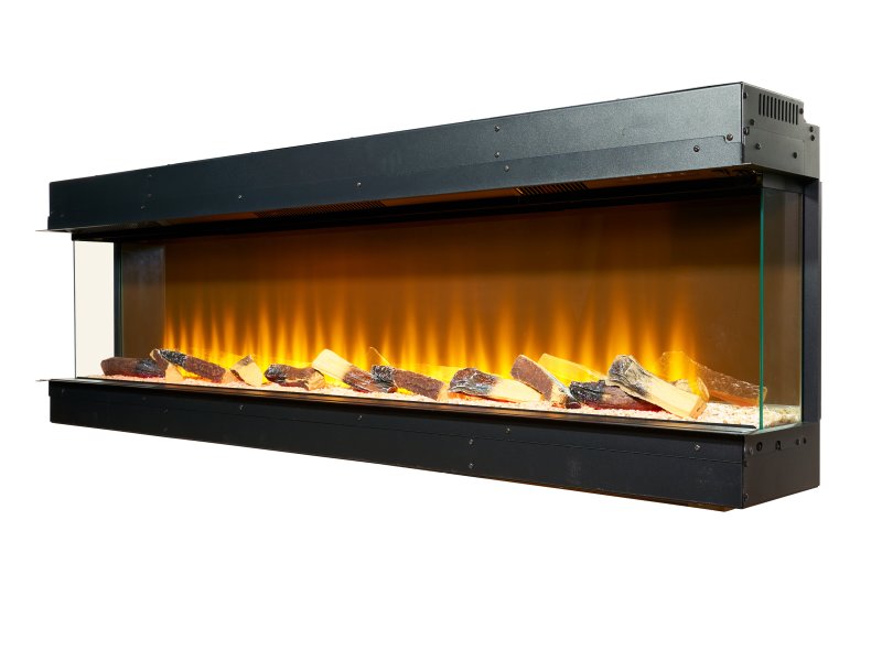 Adam Sahara Electric Inset Media Wall Panoramic Fire 61 Inch 1500mm