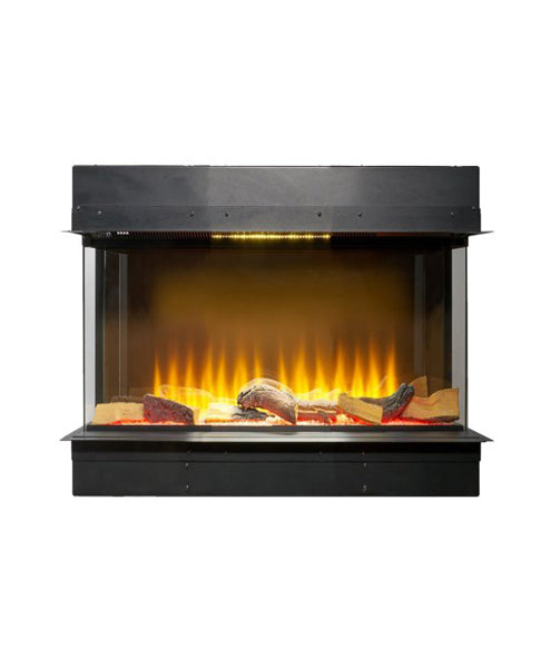 Adam Sahara Panoramic Media Wall Electric Fire, 22 Inch 500mm