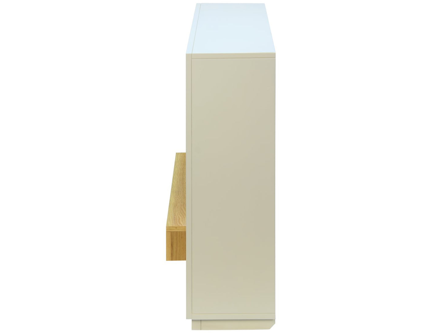 Adam Sambro Stone Effect Oak Shelf, 46" Fireplace Suite