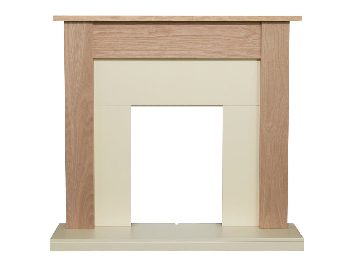 Adam Southwold Fireplace in Oak & Cream, 43 inch