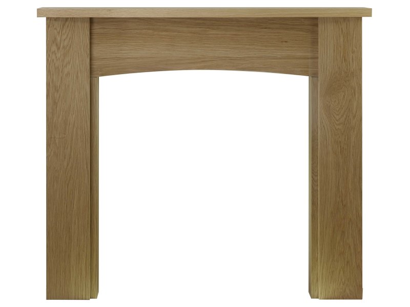 Adam Stanford Mantelpiece in Walnut with Down-lights, 54 Inch