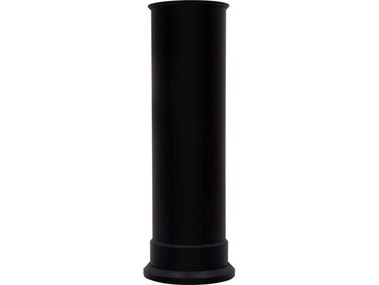 Adam Straight Stove Pipe in Black