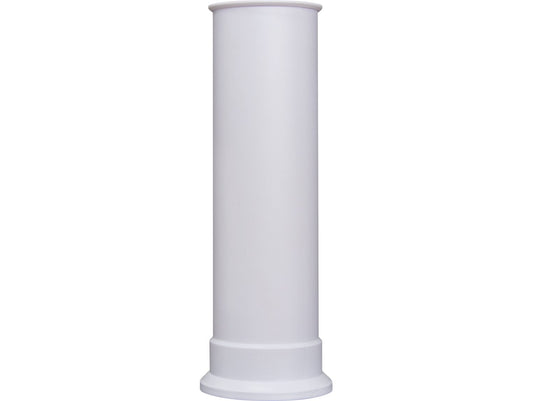 Adam Straight Stove Pipe in White