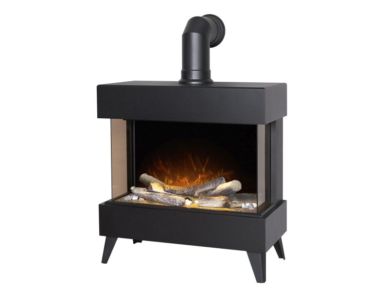 Adam Viera Electric Stove + Remote Control Black