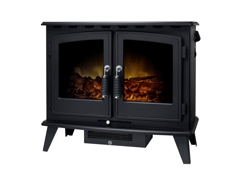 Adam Woodhouse Electric Stove Black