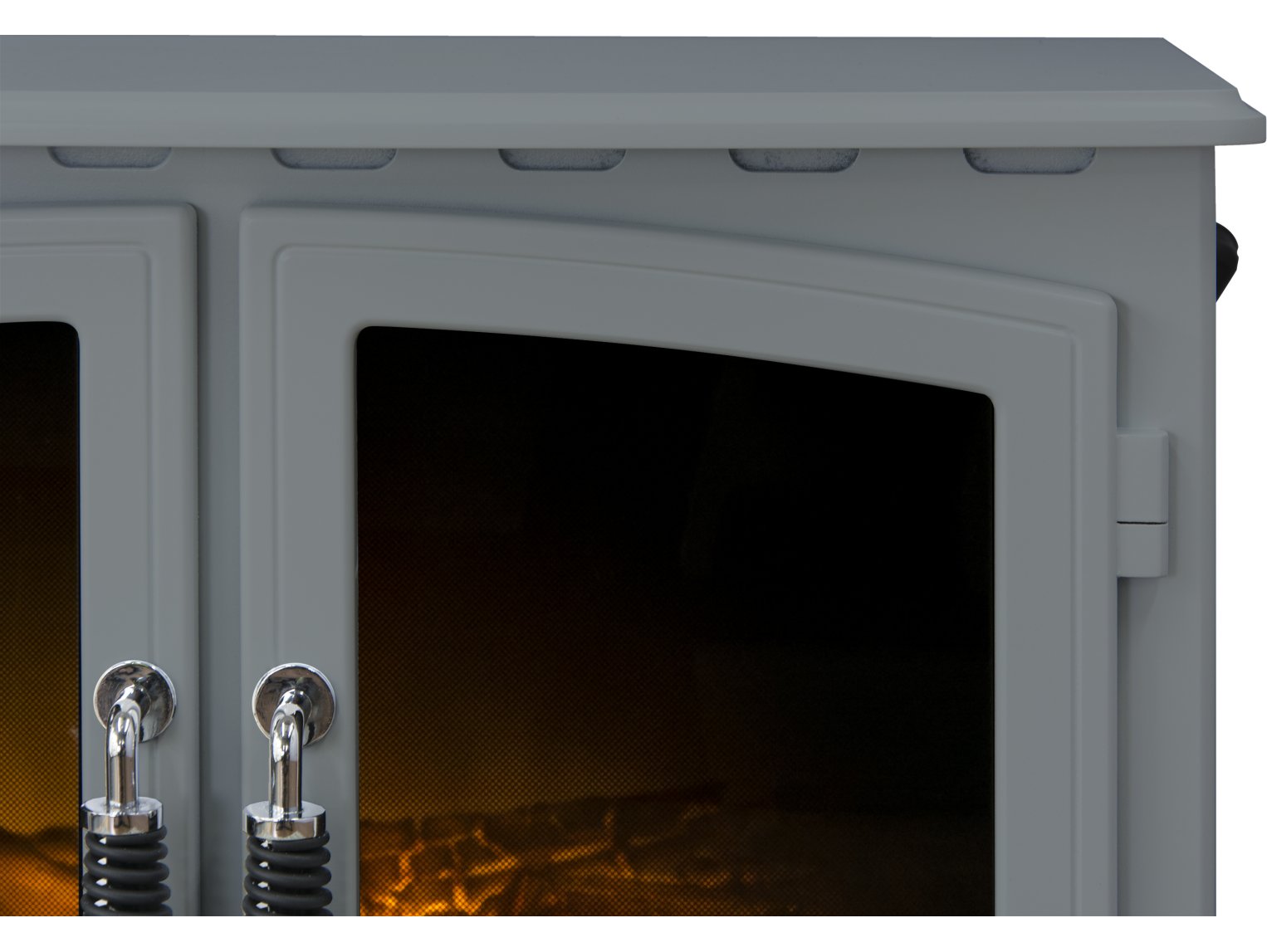 Adam Woodhouse Electric Stove Grey