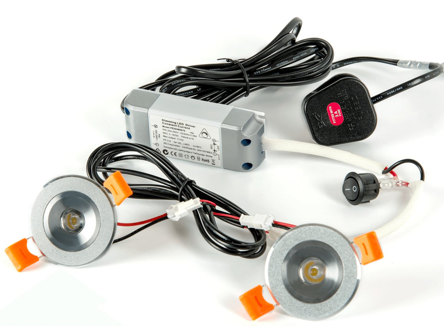 DIY LED Downlight Assembly Kit 3235