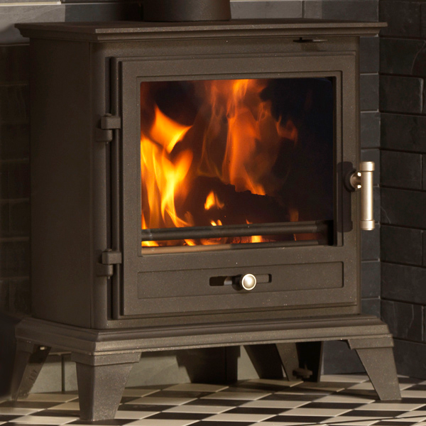 Gallery Classic 8 ECO Black Stove Wood Burning Multifuel Ecodesign Stove 8kW