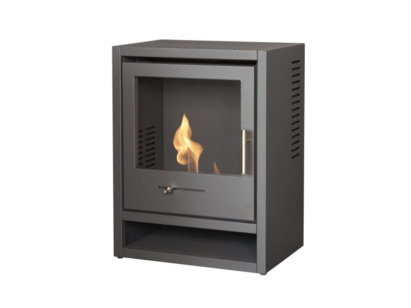 OKO S1 Bio Ethanol Stove in Charcoal Grey