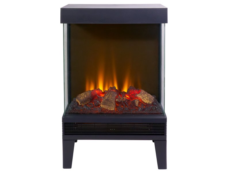 Sureflame ES-9328 3-Sided Electric Stove in Black