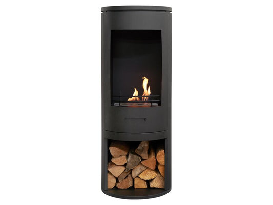 Sureflame Barilo Bio Ethanol Stove in Matte Black