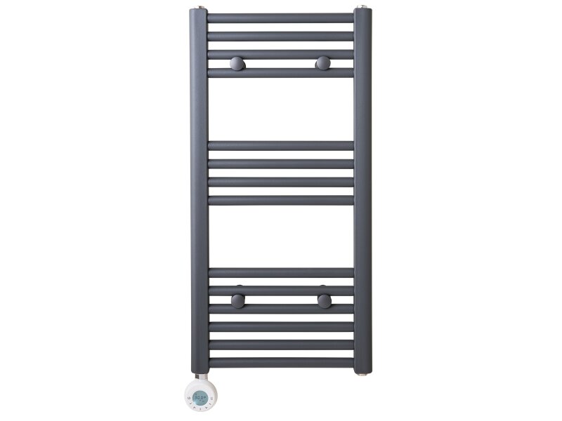 Radium Radiator Eden Radium 600W Electric Towel Radiator in Anthracite with Smart WiFi ...
