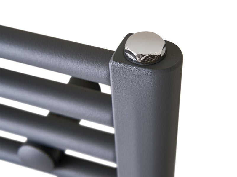 Eden Radium 600W Electric Towel Radiator in Anthracite with Smart WiFi Control