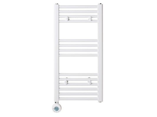Eden Radium 600W Electric Towel Radiator in White with Smart WiFi Control