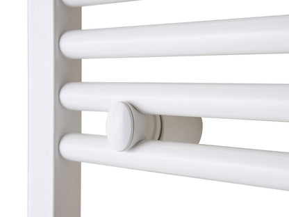 Eden Radium 600W Electric Towel Radiator in White with Smart WiFi Control