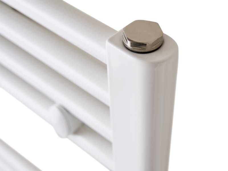 Eden Radium 600W Electric Towel Radiator in White with Smart WiFi Control