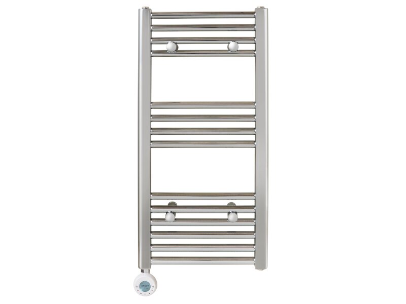 Radium Radiator Eden Radium 600W Electric Towel Radiator in Chrome with Smart WiFi Con ...