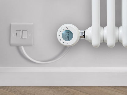 Eden Arcadia 1200W Electric Column Radiator in White with Smart WiFi Control