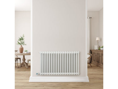 Eden Arcadia 1200W Electric Column Radiator in White with Smart WiFi Control
