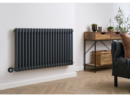 Eden Arcadia 1200W Electric Column Radiator in Anthracite with Smart WiFi Control