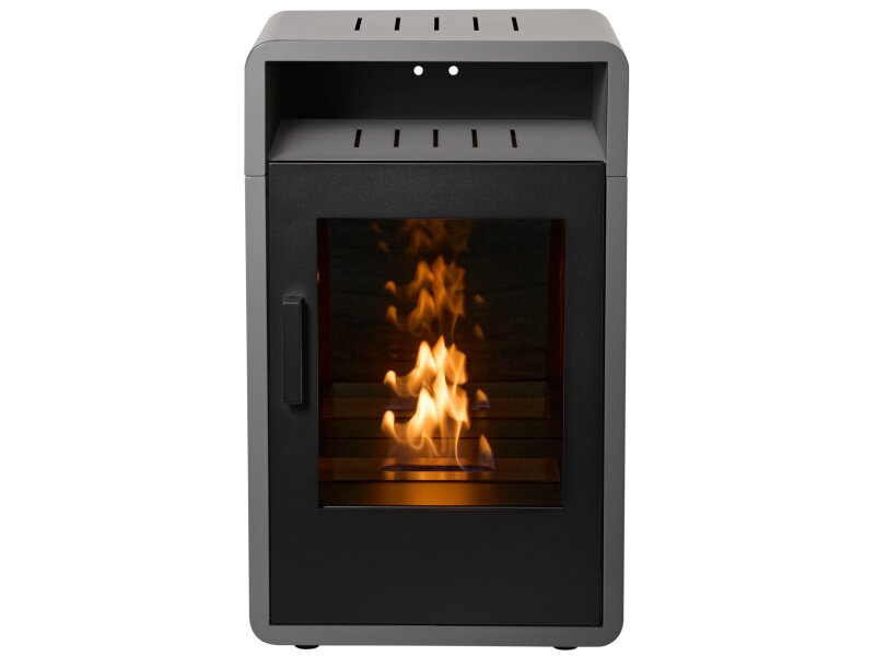 Adam Bellini Bio Ethanol Stove in Grey