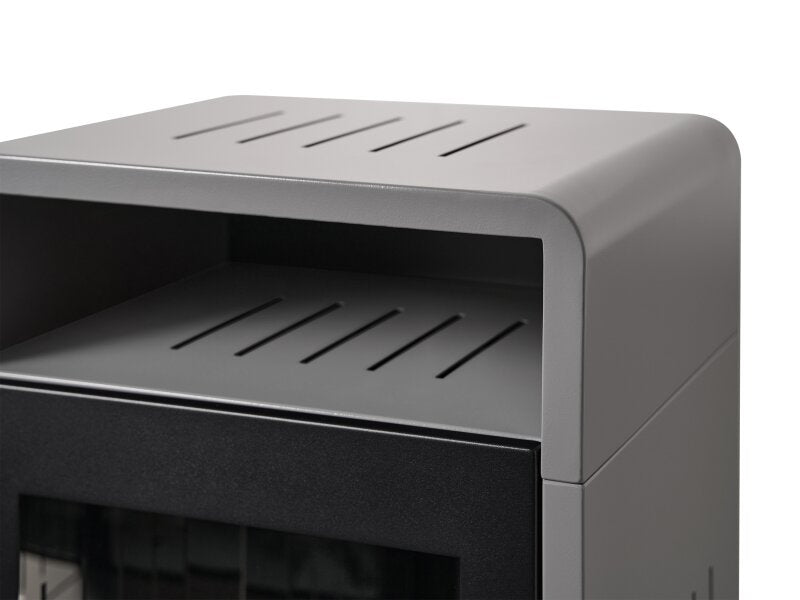 Adam Bellini Bio Ethanol Stove in Grey