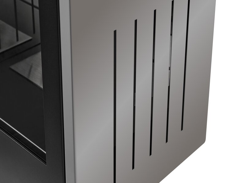 Adam Bellini Bio Ethanol Stove in Grey