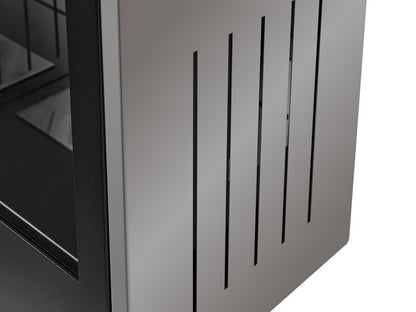 Adam Bellini Bio Ethanol Stove in Grey