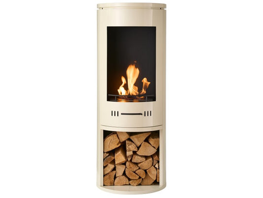 Sureflame Barilo Bio Ethanol Stove in Cream