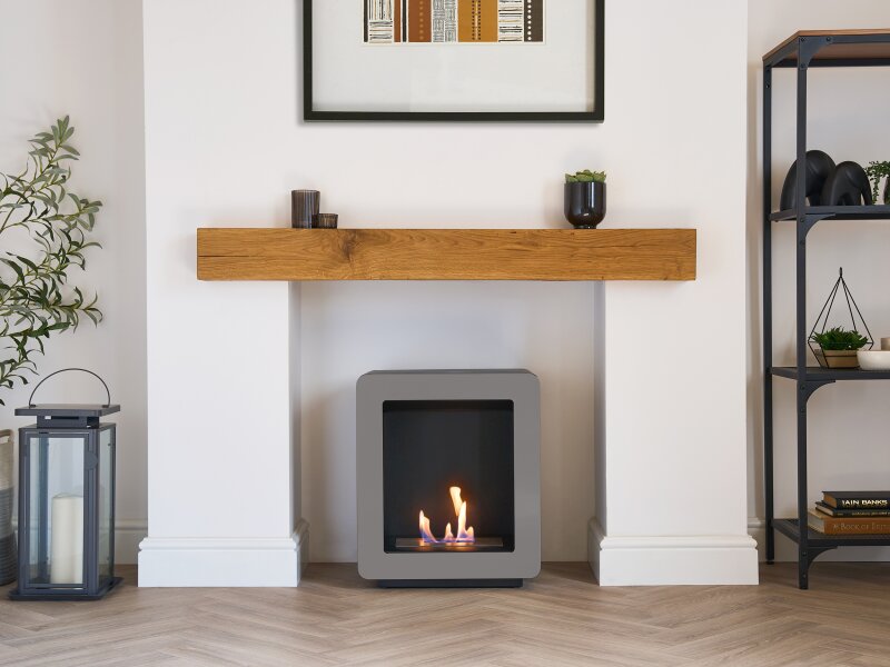 Adam Mira Bio Ethanol Stove in Grey