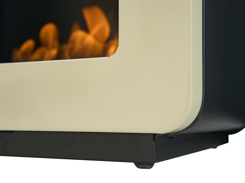 Adam Mira Bio Ethanol Stove in Cream - NEW