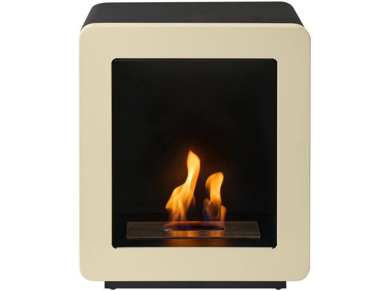 Adam Mira Bio Ethanol Stove in Cream - NEW