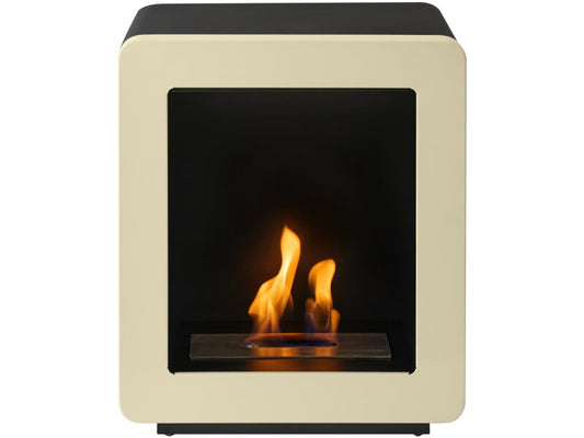 Adam Mira Bio Ethanol Stove in Cream - NEW