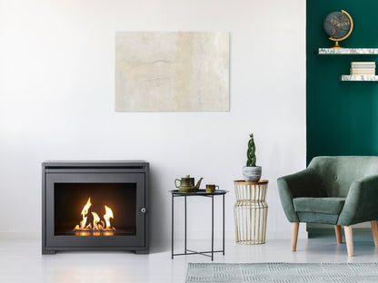 OKO S6 Bio Ethanol Stove in Charcoal Grey