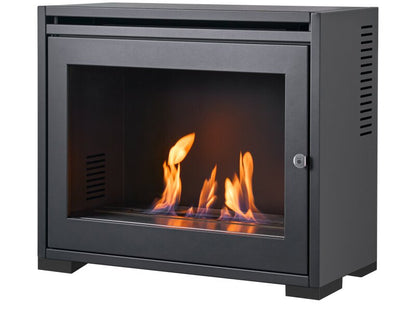 OKO S6 Bio Ethanol Stove in Charcoal Grey