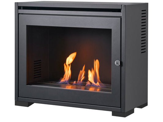 OKO S6 Bio Ethanol Stove in Charcoal Grey