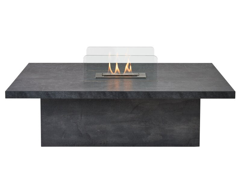 Acantha Castellon Bio Ethanol Coffee Table in Slate Effect