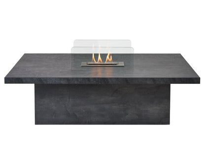 Acantha Castellon Bio Ethanol Coffee Table in Slate Effect